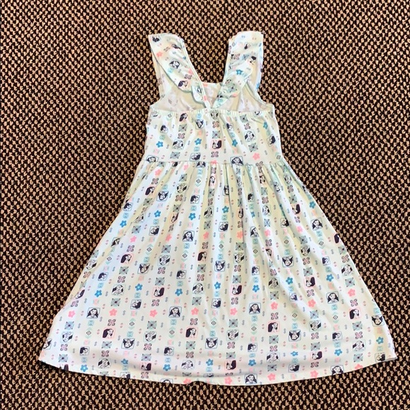 Girls Disney Moana Dress 6X - Picture 2 of 4